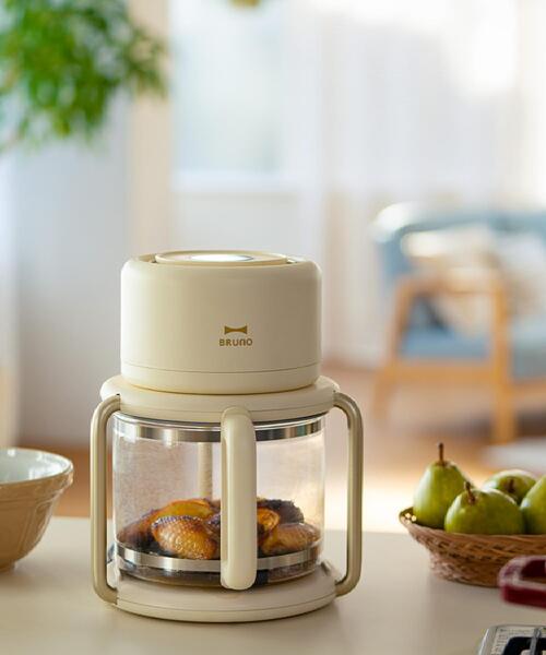 BRUNO ブルーノ ガラスエアフライヤー（キッチン家電）｜one'sterrace