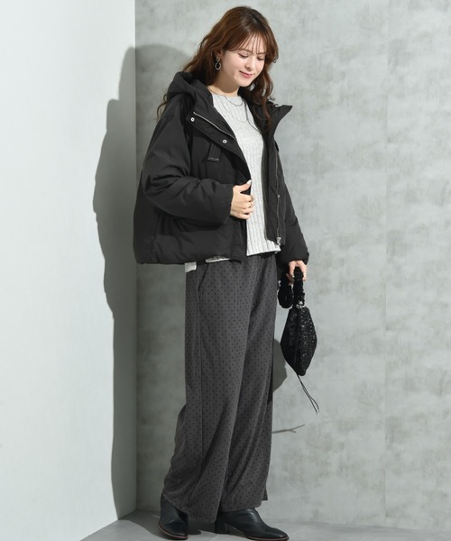 INTERPLANET（インタープラネット）の「コーデュロイドットウエストゴムパンツ（その他パンツ・レディース・ブラウン/チャコールグレー・FREE/LARGE）」の16枚目の写真