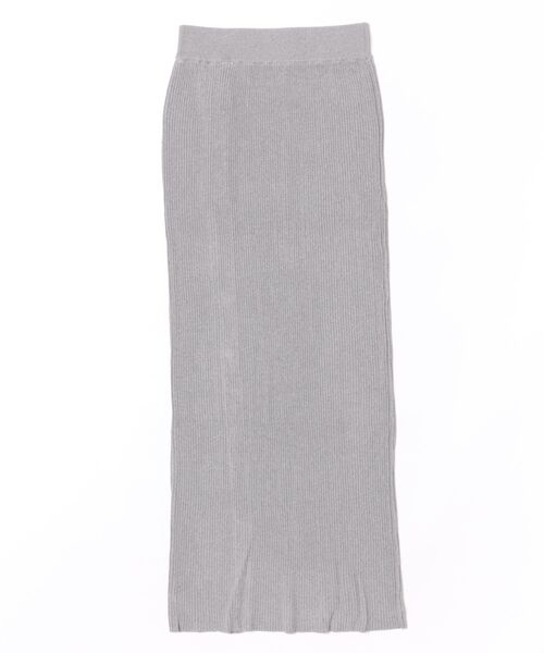 DURAS（デュラス）の「ボタンスリットマキシニットスカート（スカート・レディース・ベージュ/ホワイト/ブラック/グレー・FREE）」の22枚目の写真