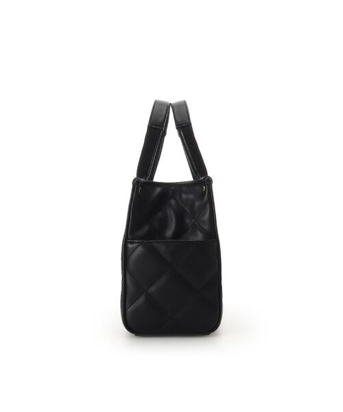 SAMANTHAVEGA（サマンサベガ）の「ロゴテープビジューハンドバッグ（ハンドバッグ・レディース・ホワイト/ブラック・FREE）」の5枚目の写真