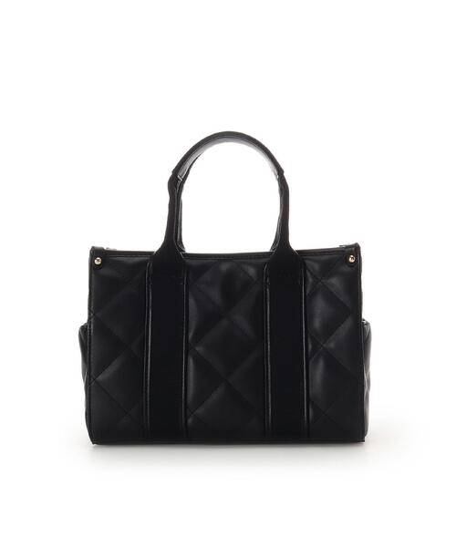 SAMANTHAVEGA（サマンサベガ）の「ロゴテープビジューハンドバッグ（ハンドバッグ・レディース・ホワイト/ブラック・FREE）」の6枚目の写真