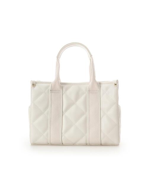 SAMANTHAVEGA（サマンサベガ）の「ロゴテープビジューハンドバッグ（ハンドバッグ・レディース・ホワイト/ブラック・FREE）」の12枚目の写真