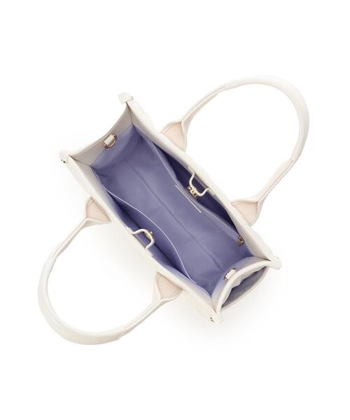 SAMANTHAVEGA（サマンサベガ）の「ロゴテープビジューハンドバッグ（ハンドバッグ・レディース・ホワイト/ブラック・FREE）」の13枚目の写真