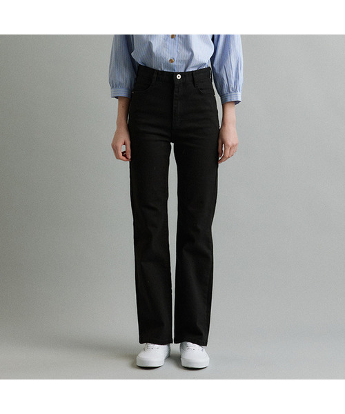 MAGNET ARCHIVE(マグネット アーカイブ)の「Back Line Flare Pants (Black)(その他パンツ・レディース・その他・S-Long/M-Long/MEDIUM/SMALL)」の1枚目の写真