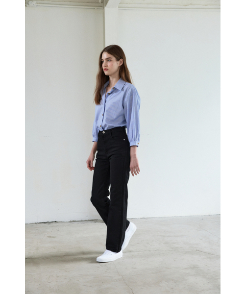 MAGNET ARCHIVE(マグネット アーカイブ)の「Back Line Flare Pants (Black)(その他パンツ・レディース・その他・S-Long/M-Long/MEDIUM/SMALL)」の3枚目の写真