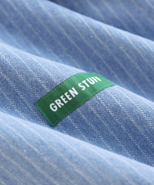 GREEN STUFF(グリーンスタッフ)の「boxy bag 53 - denim light blue(エコバッグ/サブバッグ・レディース・その他・FREE)」の9枚目の写真