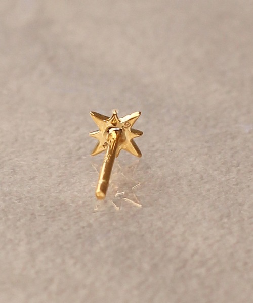 NOIR DE POUPEE（ノワールドプーペ）の「【WEB限定】K18vermeil ダイヤモンドスターピアス（ピアス（両耳用）・レディース・ゴールド・FREE）」の11枚目の写真