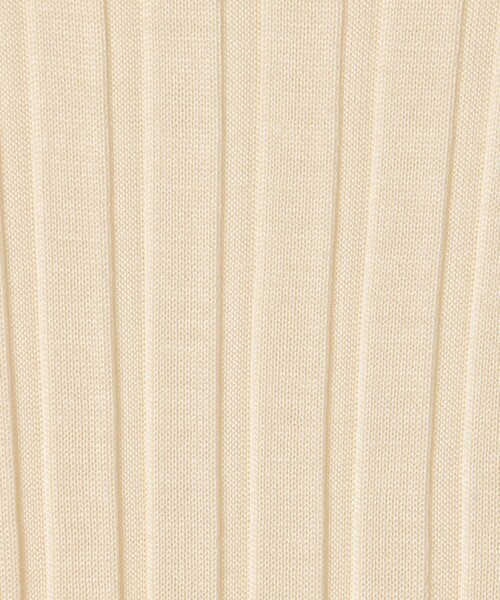 DES PRES(デ・プレ)の「ドメスティックスパンシルク ビルドネックプルオーバー(ニット/セーター・レディース・ライトブルー/ネイビー/ホワイト/グリーン・FREE)」の14枚目の写真