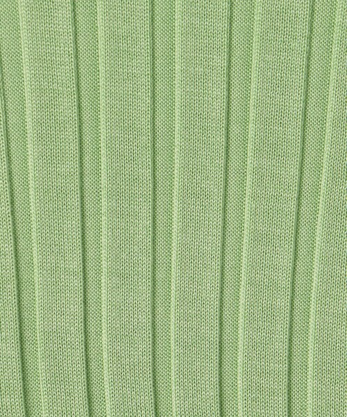 DES PRES(デ・プレ)の「ドメスティックスパンシルク ビルドネックプルオーバー(ニット/セーター・レディース・ライトブルー/ネイビー/ホワイト/グリーン・FREE)」の15枚目の写真