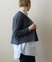 JOURNAL STANDARD LUXE | 【SOIL】 FRENCH TERRY V-NECK 1 BUTTON CD(カーディガン/ボレロ)