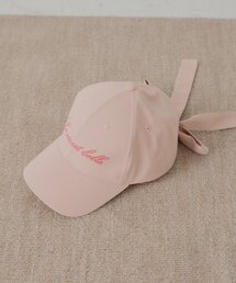 Chico | バックリボン刺繍キャップ(ハット)