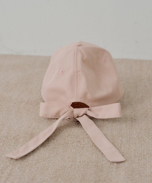 Chico（チコ）の「バックリボン刺繍キャップ（ハット・レディース・ベージュ/ピンク/ネイビー・FREE）」の10枚目の写真