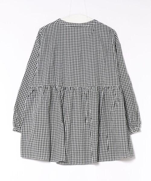 Honeys（ハニーズ）の「ギャザー切替ブラウス（シャツ/ブラウス・レディース・ブルー系その他3/ミント/ベージュ/ホワイト系その他・S/M/LL/L）」の5枚目の写真