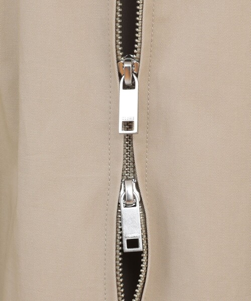 CLANE（クラネ）の「【CLANE/クラネ】W COLOR STUDDED DRIZZLER JACKET/ダブルカラースタッズドドリズラージャケット（その他アウター・レディース・ベージュ/ブラック・1）」の14枚目の写真