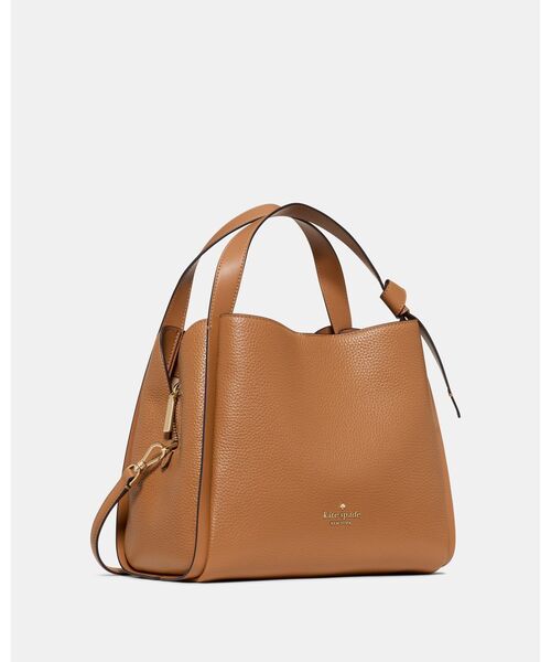kate spade new york（ケイトスペード ニューヨーク）の「ノット コンバーチブル キャリーオール（ハンドバッグ・レディース・ブラウン・ONESIZE）」の3枚目の写真