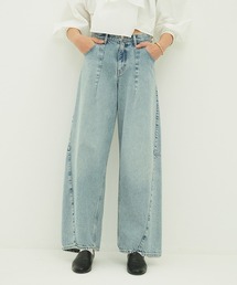 CLANE（クラネ）の「SLIT HEM DENIM PANTS（デニムパンツ）」 - WEAR