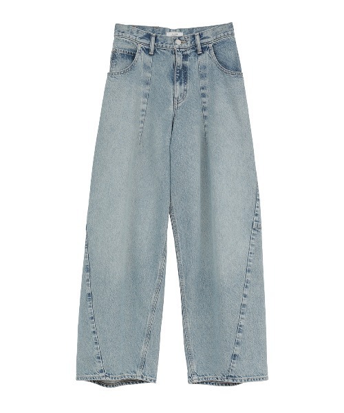 COCOON BULKY DENIM PANTS（デニムパンツ）｜CLANE（クラネ）の
