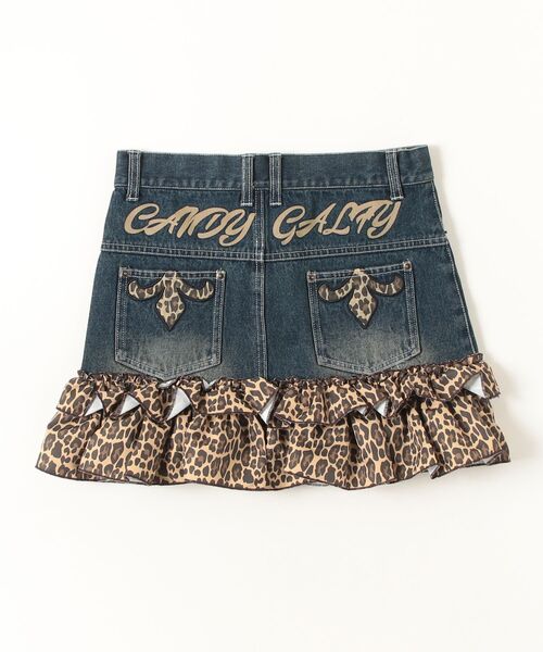 GALFY（ガルフィー）の「【GALFY/ガルフィー】GAL ちゃんフリフリSK（デニムスカート・レディース・ブラック系/ブルー系/ブルー系1・S/M）」の17枚目の写真