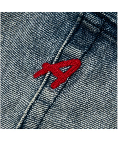 AAPE BY A BATHING APE（エーエイプバイアベイシングエイプ）の「AAPE DENIM PANTS（デニムパンツ・メンズ・ブラック/ブルー系その他2・X-LARGE/SMALL/LARGE/MEDIUM）」の8枚目の写真