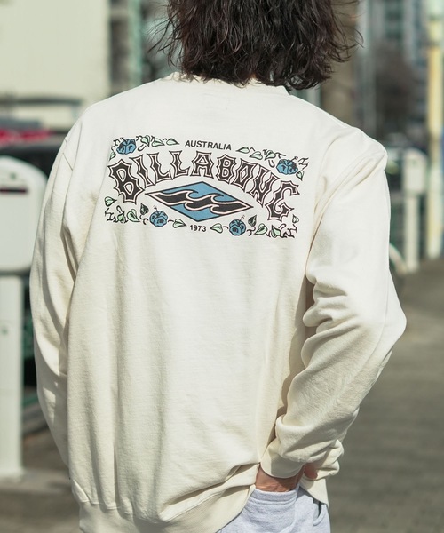 BILLABONG(ビラボン)の「【直営店限定】BILLABONG メンズ R STYLE トレーナー 【2026年春夏モデル】(スウェット・メンズ・ブルー系その他/ホワイト/クリーム・LARGE/X-LARGE/MEDIUM)」の1枚目の写真