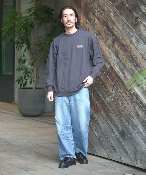 BILLABONG(ビラボン)の「【直営店限定】BILLABONG メンズ R STYLE トレーナー 【2026年春夏モデル】(スウェット・メンズ・ブルー系その他/ホワイト/クリーム・LARGE/X-LARGE/MEDIUM)」の4枚目の写真