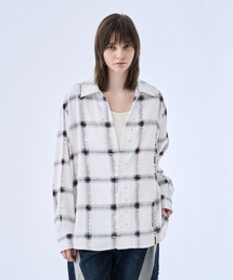 PHILTHEORY | Noise check skipper shirts / ノイズチェックスキッパーシャツ(シャツ/ブラウス)