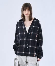 PHILTHEORY（フィルセオリー）の「Noise check skipper shirts / ノイズチェックスキッパーシャツ（シャツ/ブラウス）」