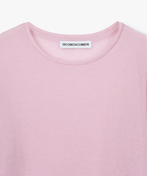 38COMEONCOMMON(38カモンコモン)の「Sheer Touch Long Sleeve (Light Pink)(Tシャツ/カットソー・レディース・その他・FREE)」の3枚目の写真