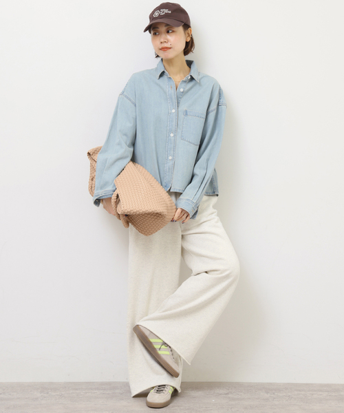 JOURNAL STANDARD relume（ジャーナルスタンダード　レリューム）の「【MODA LUXE/モーダリュクス】イントレチャートビッグトート（トートバッグ・レディース・ベージュ/ブラック・FREE）」の11枚目の写真