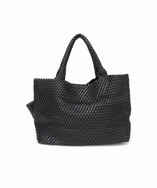 JOURNAL STANDARD relume（ジャーナルスタンダード　レリューム）の「［26SS新作］【MODA LUXE/モーダリュクス】イントレチャートビッグトート（トートバッグ・レディース・ベージュ/ブラック・FREE）」の7枚目の写真