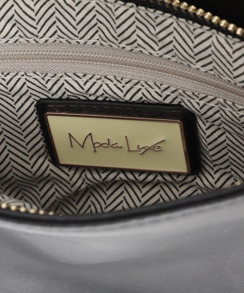 JOURNAL STANDARD relume（ジャーナルスタンダード　レリューム）の「［26SS新作］【MODA LUXE/モーダリュクス】イントレチャートビッグトート（トートバッグ・レディース・ベージュ/ブラック・FREE）」の13枚目の写真