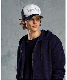 wjk（ダヴルジェイケイ）の「"w"uta cut-off mesh cap（キャップ）」