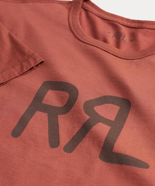 RRL（ダブル アール エル）の「RRL Ranch ロゴ Tシャツ（Tシャツ/カットソー・メンズ・レッド・XXL/XS/XL/S/M/L）」の6枚目の写真