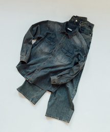 BELIER（ベルリエ）の「セリフデニムシャツ - スモークインディゴ（シャツ/ブラウス）」