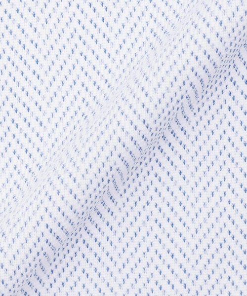 TOKYO SHIRTS（トウキョウシャツ）の「形態安定ノンアイロン ボタンダウン 長袖ストレッチビジネスワイシャツ（ビジネスシャツ・メンズ・ブルー・首回り43cm-裄丈86cm/首回り43cm-裄丈82cm/首回り42cm-裄丈86cm/首回り42cm-裄丈82cm/首回り41cm-裄丈86cm/首回り41cm-裄丈82cm/首回り39cm-裄丈84cm/首回り39cm-裄丈80cm/首回り37cm-裄丈80cm）」の5枚目の写真