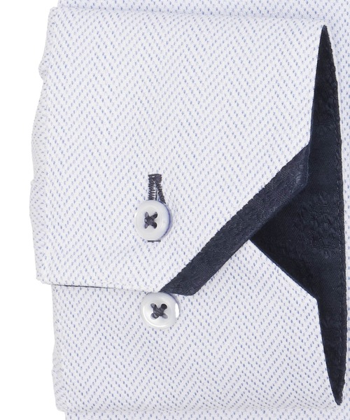 TOKYO SHIRTS（トウキョウシャツ）の「形態安定ノンアイロン ボタンダウン 長袖ストレッチビジネスワイシャツ（ビジネスシャツ・メンズ・ブルー・首回り43cm-裄丈86cm/首回り43cm-裄丈82cm/首回り42cm-裄丈86cm/首回り42cm-裄丈82cm/首回り41cm-裄丈86cm/首回り41cm-裄丈82cm/首回り39cm-裄丈84cm/首回り39cm-裄丈80cm/首回り37cm-裄丈80cm）」の3枚目の写真