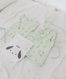 RUGGEDWORKS（ラゲッドワークス）の「【WEB限定！】《サンリオキャラクターズ》 キッズ 半袖 ルームウェア パジャマ ドロップショルダー 巾着袋付き（ルームウェア/パジャマ）」