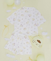 RUGGEDWORKS（ラゲッドワークス）の「【WEB限定！】《サンリオキャラクターズ》 キッズ 半袖 ルームウェア パジャマ ドロップショルダー 巾着袋付き（ルームウェア/パジャマ）」