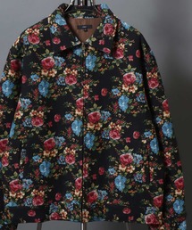 ANPAS（アンパス）の「Gobelin-jacquard jacket / ゴブラン織りジップジャケット ブルゾン メンズ レディース ユニセックス ペイズリー/フラワー/アニマル 柄（ブルゾン）」