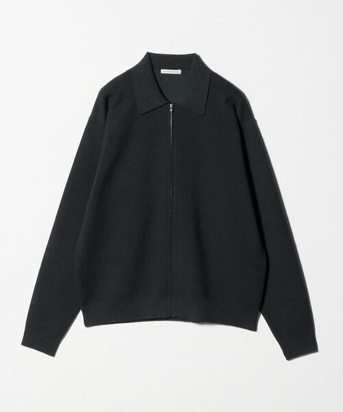 UNITED ARROWS(ユナイテッドアローズ)の「ブークレー ダブルフェイス ジップブルゾン(カーディガン/ボレロ・メンズ・ナチュラル/ダークグレー・L/M/XL/S)」の10枚目の写真