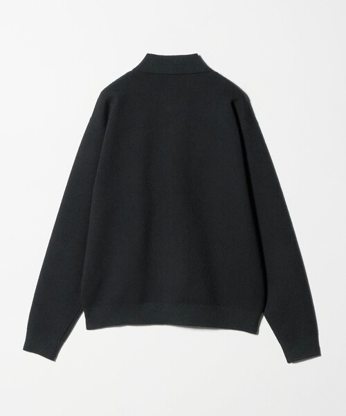 UNITED ARROWS(ユナイテッドアローズ)の「ブークレー ダブルフェイス ジップブルゾン(カーディガン/ボレロ・メンズ・ナチュラル/ダークグレー・L/M/XL/S)」の11枚目の写真