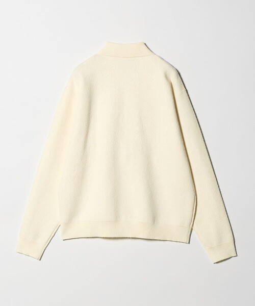 UNITED ARROWS(ユナイテッドアローズ)の「ブークレー ダブルフェイス ジップブルゾン(カーディガン/ボレロ・メンズ・ナチュラル/ダークグレー・L/M/XL/S)」の17枚目の写真