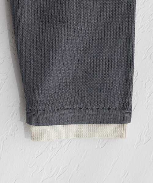 natural couture（ナチュラルクチュール）の「お家で洗える配色ちび釦カーディガン（カーディガン/ボレロ・レディース・サックスブルー/ピンク/オフホワイト/チャコールグレー・FREE）」の7枚目の写真