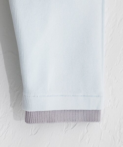 natural couture（ナチュラルクチュール）の「お家で洗える配色ちび釦カーディガン（カーディガン/ボレロ・レディース・サックスブルー/ピンク/オフホワイト/チャコールグレー・FREE）」の13枚目の写真