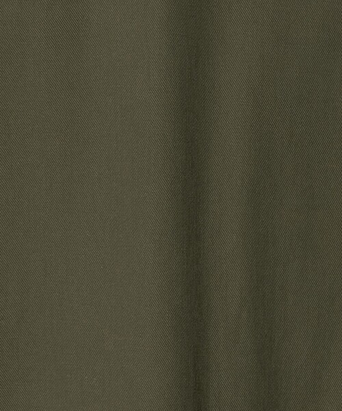 ASTRAET（アストラット）の「＜ASTRAET＞コットン ミリタリーシャツブルゾン（ミリタリージャケット・レディース・オリーブ/ダークブラウン・FREE）」の8枚目の写真