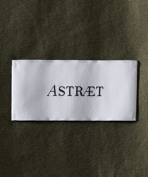 ASTRAET（アストラット）の「＜ASTRAET＞コットン ミリタリーシャツブルゾン（ミリタリージャケット・レディース・オリーブ/ダークブラウン・FREE）」の13枚目の写真