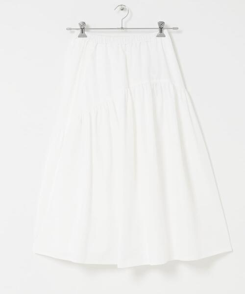 KBF(ケイビーエフ)の「ボリュームミディスカート(スカート・レディース・オフホワイト/ブラック/グリーン系その他・ONE)」の10枚目の写真