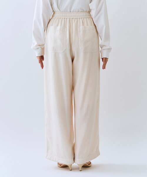 RIVE DROITE（リヴドロワ）の「【セットアップ可/こなれ感抜群】ガーメントダイ2wayワイドパンツ（その他パンツ・レディース・ホワイト系その他/モカ/カーキ・38/36）」の10枚目の写真