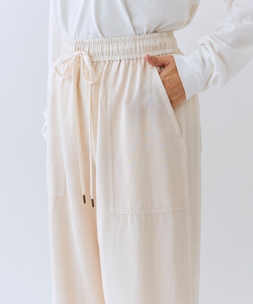 RIVE DROITE（リヴドロワ）の「【セットアップ可/こなれ感抜群】ガーメントダイ2wayワイドパンツ（その他パンツ・レディース・ホワイト系その他/モカ/カーキ・38/36）」の12枚目の写真