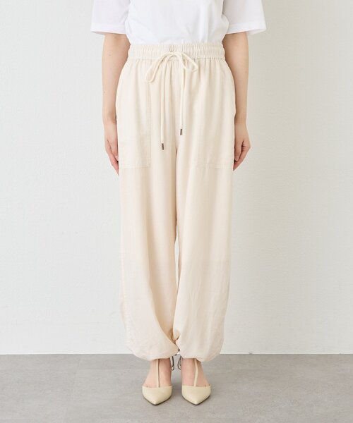 RIVE DROITE（リヴドロワ）の「【セットアップ可/こなれ感抜群】ガーメントダイ2wayワイドパンツ（その他パンツ・レディース・ホワイト系その他/モカ/カーキ・38/36）」の14枚目の写真